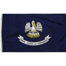 Louisiana State Flag 3x5 ft. Nylon SolarGuard NYL-Glo 100% Made in USA to Official State Design Specifications by Annin Flagmakers. Model 142160