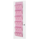 Whitmor 24 Pocket Over the Door Shoe Organizer - Pink