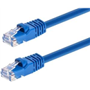 Monoprice 20-Feet 24AWG Cat5e 350MHz UTP Bare Copper Ethernet Network Cable, Blue (104985)