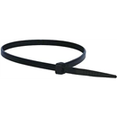 Monoprice 105767 11-Inch 50-Pound Cable Tie, 100-Piece/Pack, Black