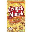 CRUNCH 'N MUNCH Caramel Popcorn with Peanuts, 3.5 oz. (Pack of 12)