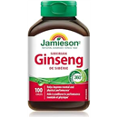 Jamieson Siberian Ginseng, Supports Recovery, Helps Enhance Physical Performance, and Improves Mental Performance. Adaptogen, Non-GMO, Gluten-Free, 100 Vegetarian Caplets, Proudly Canadian
