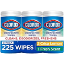 Clorox Disinfecting Wipes Back to School Variety Pack, 75 Count Each, Pack of 3 (Package May Vary)