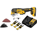 [Best Price] DEWALT 20V MAX XR Oscillating Multi-Tool Kit, Oscillating Tool Accessories, Cordless, 3-Speed, Quick Blade Change, Sand Paper, Blades, Battery and Charger Included (DCS356D1)