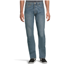 Levi's Men's 505 Regular Fit Jeans, Rinse - Dark Wash, 42W x 29L