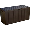 Keter Marvel 71 Gal Outdoor Storage Box for Patio and Pool Accessories
