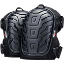 NoCry Professional Gel Knee Pads for Work with Soft Foam and Gel Cushion — Heavy Duty Cap, Reinforced Adjustable Straps, Military Grade Rivets and Built-in Hang Loops — Perfect for Construction