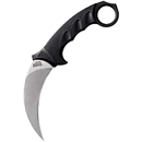 COLD STEEL STEEL TIGER / 8.75" OVERALL / 4.75" BLADE / 5MM THICK / AUS8A STEEL W/STONEWASHED FINISH / 5" GRIV-EX™ HANDLE W/KRAY-EX™ OVERMOLD/SECURE-EX™ SHEATH