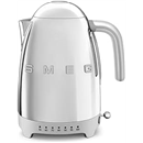 Smeg 50's Retro Style Electic Kettle, 1.7L Capacity, Variable Temperature, Anti-slip base, Stainless Steel, KLF04SSUS