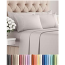 Cal King 6 Piece Sheet Set - Cooling and Breathable Bed Sheets - Hotel Luxury Bed Sheets for Women, Men, Kids and Teens - Deep Pockets - Easy Fit - Soft and Wrinkle Free - Cal King Denim Blue Sheets