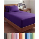 Extra Deep Twin XL Sheet Set - 4 Piece College Dorm Bed Sheets Set w/Extra Deep Pockets - Ultra-Soft, Comfy & Breathable Bedding for Women, Men, Kids & Teens - Wrinkle Free & Fade Resistant - Purple