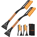 AstroAI 27" Snow Brush & Ice Scraper for Car Windshield Snow Remove, 2 Pack