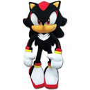 Sonic The Hedgehog New_8967 Great Eastern GE-8967 - Shadow Plush, 12", Multicolor