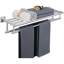 Alise Double Towel Rack for Bathroom Wall Mounted 28 Inch,Brushed Nickel