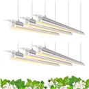 Barrina T8 Grow Light, 4FT 42W Full Spectrum LED Plant Light Strip, 6 Packs