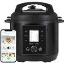 CHEF iQ Smart Pressure Cooker with WiFi and Built-in Scale - Easy-to-Use 10-in-1 Multicooker with 500+ Guided Recipes - Rice Cooker, Slow Cooker, Instant Meals for Foodies - 6 Quart - Family Size