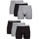 Hanes mens Underwear Boxer Briefs Pack, Cool & Breathable Cotton Moisture-wicking Underwear for Men, No Ride Up