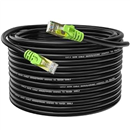 Outdoor Cat 7 Ethernet Cable 150ft, 26AWG Heavy-Duty Cat7 Networking Cord Patch Cable RJ45 Transmission Speed 10GbpsTransmission Bandwidth 600Mhz LAN Wire Cable SFTP Waterproof Direct Burial