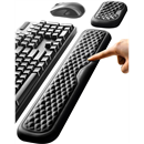 Vaydeer Wrist Rest for Keyboard and Mouse, Computer Ergonomic Wrist Support Pad, Soft Memory Foam Arm Cushion for Desk, Palm Hand Office Laptop Typing