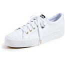 Keds Womens Jump Kick Duo Leather Sneakers Sneaker