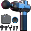 BOB AND BRAD C2 Massage Gun, FSA Eligible & HSA Approved Deep Tissue Percussion Massager Gun, Muscle Massager with 5 Speeds and 5 Heads, Electric Back Massagers for Professional Athletes Home Gym