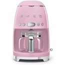 Smeg 50's Retro Style Drip Filter Coffee Machine, 10 Cups Capacity, Auto-Start, Keep Warm Funtion, Pink, DCF02PKUS