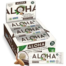 ALOHA Organic Plant Based Protein Bars |Coconut Chocolate Almond | 12 Count, 1.98oz Bars | Vegan, Low Sugar, Gluten Free, Paleo, Low Carb, Non-GMO, Stevia Free, Soy Free, No Sugar Alcohols