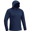 TACVASEN Men's UPF 50+ Sun Shirts UV Protection Quick Dry Lightweight Long Sleeve Hoodie Shirt Cool Shirt Fishing Swim