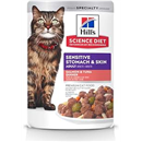 Hill's Science Diet, Sensitive Stomach & Skin, Adult, Wet Cat Food