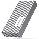 ORICO 40Gbps NVMe SSD Enclosure, M.2 to USB-C Adapter for NVMe M-Key 4TB SSD 2280, Aluminum M2 External SSD Case, Compatible with Thunderbolt 3/4 USB3.2/3.1/3.0/Type-M234-Silver