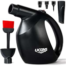 Electric Air Duster for Electronics, 500W 31m/s High-Powered Keyboard Cleaner - Reusable Cordless Air Blower with Anti-Static Brush, 70% Quieter Than Compressed Air Cans