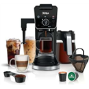 Ninja Specialty Drip Coffee Maker | DualBrew™ Pro Specialty Coffee Machine w/Frother, Permanent Filter | Brew w/Pods & Grounds, K Cups Compatible | 4 Brew Styles, 13 Cup to Pot Sizes | Black CFP307