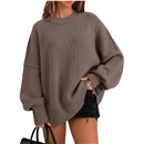 LILLUSORY Women's Oversized Batwing Knit Sweaters 2026 Fall Fashion Outfits