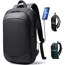 hk Business Backpack for Men,Slim & Expandable Backpack for 17 Inch Laptop | Waterproof Travel Backpacks with USB Charger,Anti-Theft Lightweight Large Work Computer Bag,College Backpack for Men Women