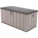 LIFETIME 150 Gallon Outdoor Storage Box, Gray Lid