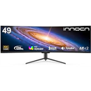 INNOCN 49" Curved Monitor Ultrawide Gaming 5K2K 120Hz 32:9 QHD 5120 x 1440P Computer Monitor, R1800, 99% sRGB, HDR400, USB Type C, DisplayPort, HDMI, Built-in Speakers, Height/Tilt Adjustable - 49C1R