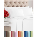 Queen 6 Piece Sheet Set - Cooling & Breathable Bed Sheets - Hotel Luxury Bed Sheets for Women, Men, Kids & Teens - Comfy Bedding w/Deep Pockets & Easy Fit - Soft & Wrinkle Free - Queen White Sheets