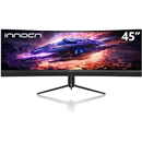 INNOCN 45C1R 45" 5K2K 5120 x 1440p Ultrawide Curved Gaming Monitor, R1500, HDR400, USB Type-C 90W Power Delivery, PIP/PBP, Built-in Speaker, Height Adjustable, Black