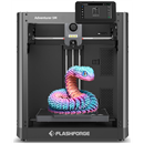 FLASHFORGE Adventurer 5M 3D Printer with Fully Auto Leveling, Max 600mm/s High Speed Printing, 280°C Direct Extruder with 3S Detachable Nozzle, CoreXY All Metal Structure, Print Size 220x220x220mm