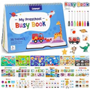 URMYWO My Preschool Busy Book for Toddlers 3-5, 36 Learning Activities
