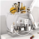 Makeup Perfume Organizer, Sliver 2-Tier Bathroom Counter Organizer