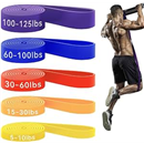 HAPBEAR Pull Up Assistance Bands - Pull Up Bands - Resistance Bands - Exercise Bands Resistance Bands Set of 5 - Workout Bands for Working Out, Stretching, Muscle Training