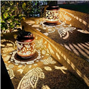 2 Pack Butterfly Outdoor Solar Hanging Lanterns Waterproof LED Solar Lights Metal Decorative Lanterns for Garden, Patio, Courtyard, Backyard, Yard Decor Unique Hummingbird Gifts for Women Gardening