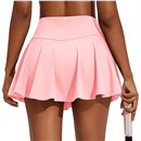 PINSPARK Womens Tennis Skirt Pleated Athletic Skirts with Pockets Shorts High Waisted Golf Skort for Workout Pickleball