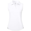 BGOWATU Women's Sleeveless Golf Polo Shirts Collared V Neck Tennis Tank Tops UPF 50+ Quick Dry Lightweight