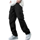 Comdecevis Men's Casual Cargo Pants Tactical Work Pants with Pockets