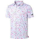 Obla Men's Golf Polo Shirts Print Short Sleeve Dry Fit Collared Shirt | Moisture Wicking, Performance, Lightweight, Casual, Polo Shirts for Men