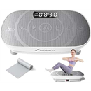 MERACH Vibration Plate Exercise Machine, Whole Body Workout Equipment for Women, Bluetooth and Silicone Pedal, Vibration Plate with Auto Mode, Vibrate Fitness Platform for Home