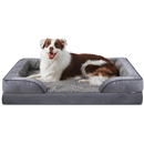 INVENHO Orthopedic Large Dog Bed, Washable Waterproof, Egg-Crate Foam Dog Couch Bed with Washable Removable Cover, Waterproof Lining and Nonskid Bottom