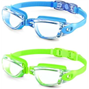 Kids Goggles Swimming Goggles-Kids-Swim: Anti Fog Kids Goggles for Girls Boys with UV400 No Leak 3 Pack Age 6-16